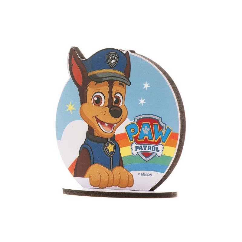 deKora Paw Patrol Caketopper CHASE, 12x12.5cm