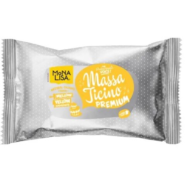 Premium Sugarpaste Mellow Yellow - MTT Sugarpaste Mellow Yellow - Mona Lisa Sugarpaste - Carma Fondant Yellow Kosher