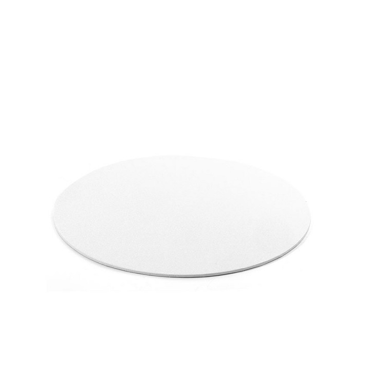Round Cake Board 22cm 3mm White 30 pcs | Bulk Buy Switzerland