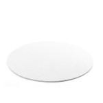 3mm Round Cake Board 25cm WHITE 30 pcs