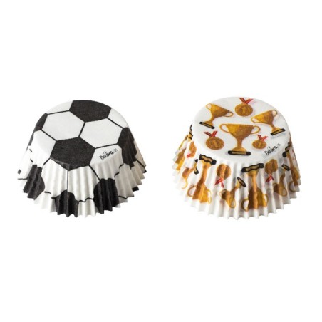 Soccer Cupcake Liners - Football Muffin Cups - Champions Cupcake Cups