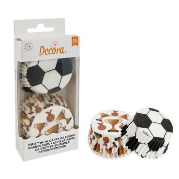 Soccer Cupcake Liners - Football Muffin Cups - Champions Cupcake Cups