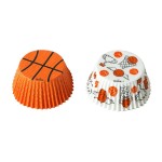 Decora Basketball Cupcake Förmchen, 36 Stück