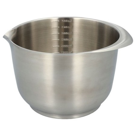 Stainless Steel Mixing Bowl 4 Liter Mixingbowl - Serving Bowl - Storage bowl