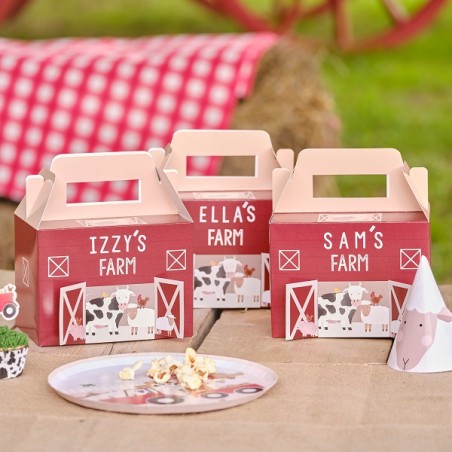 Farm Friends Party Box - Farmyard Partyboxes FA-108 Ginger Ray