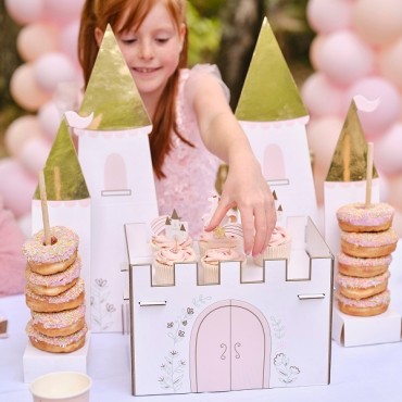 Princess Castle Treat Stand - Castle Treatstand - Princess Party Tableware - Cake Stand Princess Party
