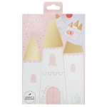 Ginger Ray Princess Party Castle Plates, 8 pcs