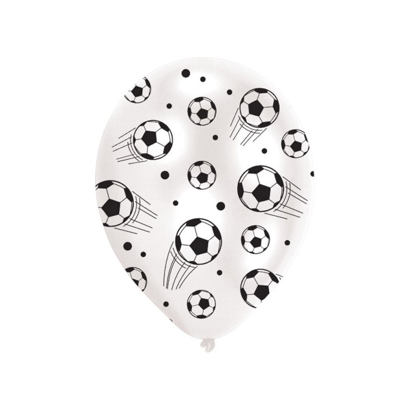 Amscan Footballs Balloons, 6 pcs