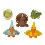 Bombasei Dinosaur Cake Topper Set, 5-pcs