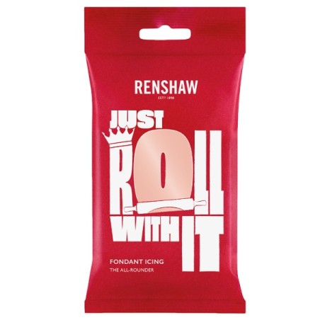 Fondant Hautfarbe / Hautton Rollfondant - Renshaw Peach Blush Sugarpaste