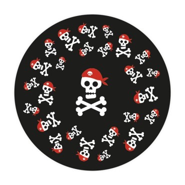 Piraten Cupcake Backförmchen - Piraten Kindergeburtstag Muffinförmchen - Piraten Schatzkarte Backförmchen