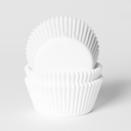 House of Marie BULK Cupcake Liners White, 500pcs