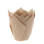 House of Marie BULK Kraft Tulip Muffin Wraps, 200 pcs