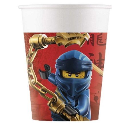 LEGO Ninjago Cups - Ninjago Partyware - Ninjago Partycups - Lego Ninjago Tableware