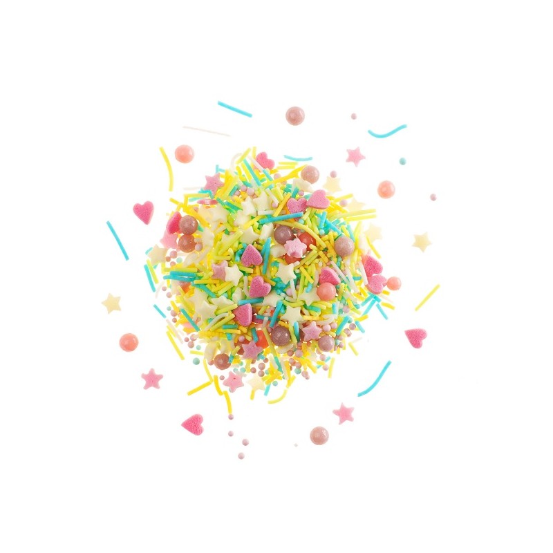 DeKora Hearts & Stars Sprinkles, 56g