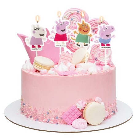 Peppa Pig Geburtstagskerzen - Partykerze Peppa Pig