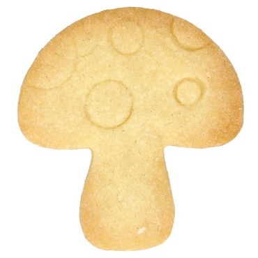 lucky mushroom cookie cutters - mushroom cutter - toadstool cookie cutter