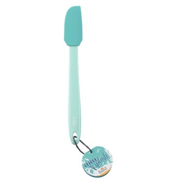 turquoise spatula - 27cm dough Scraper - silicone scraper