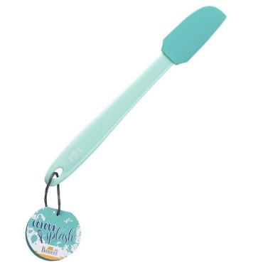 turquoise spatula - 27cm dough Scraper - silicone scraper