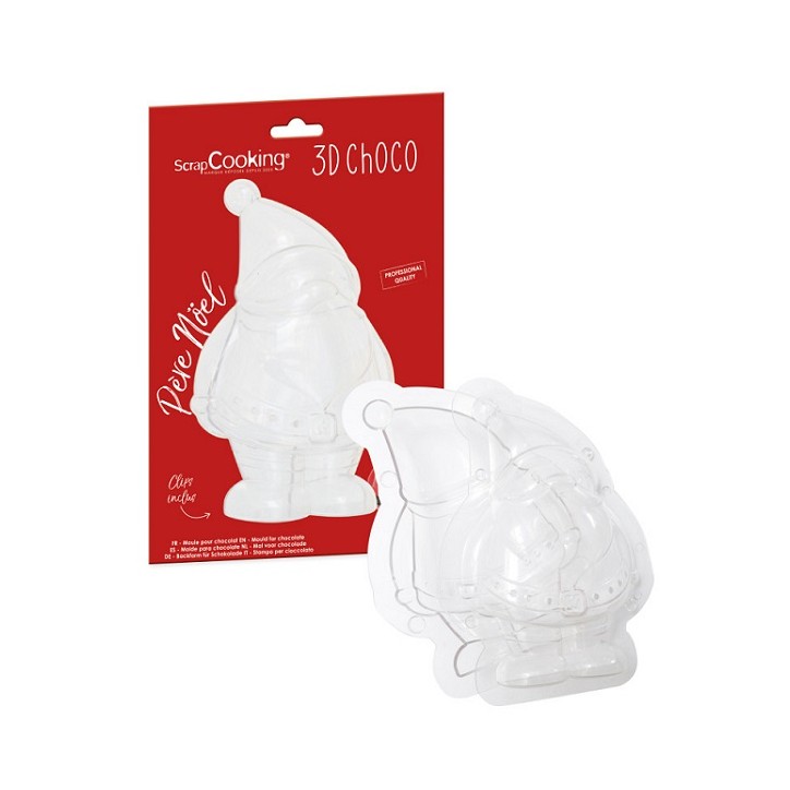 3D Chocolate Mould Santa – Make Your Own Christmas Chocolate 3D Chocolate Mould Santa – Make Your Own Christmas Chocolate