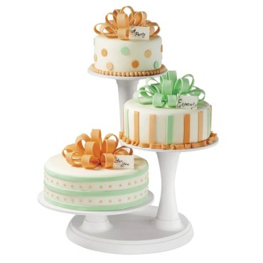 Wilton 3 Tier Pillar Cake Stand - Wilton Cake Stand on Pillars 02-0-0189