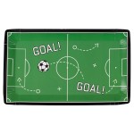 Ginger Ray Football Pitch Plates, 8 pcs