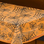 Amscan Spinnennetz Plastik-Tischdecke, 274x139cm