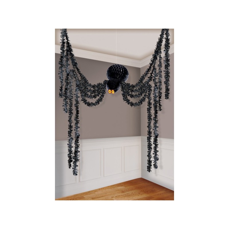 Amscan Halloween Spider Honeycomb Decoration 360cm