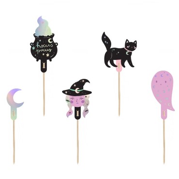 Halloween Cake Topper - Halloween Deko Picks -  Cupcake toppers Halloween