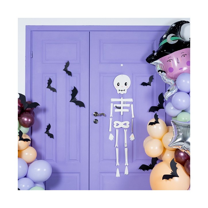 Halloween Haning Skeleton Paper Decoration - Halloween Partyware Halloween Haning Skeleton Paper Decoration - Halloween Partyware