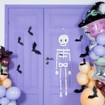 PartyDeco Halloween Hanging Skeleton 110cm