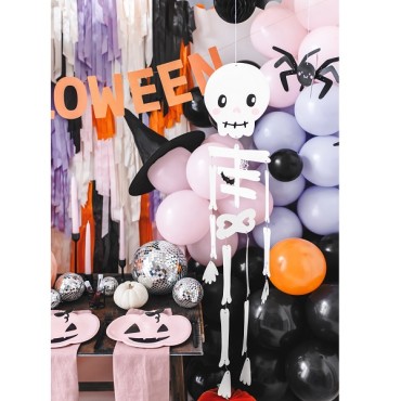 Halloween Haning Skeleton Paper Decoration - Halloween Partyware