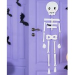 PartyDeco Halloween Skelett Hängedekoration 110cm