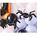 PartyDeco Halloween Hanging Spiders, 5 pcs