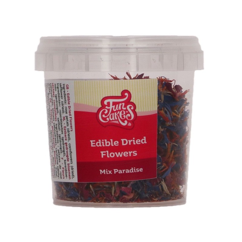 Fun Cakes Edible Dried Flowers Mix Paradise, 5g