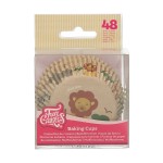 FunCakes Safari Animals Cupcake Cases, 48pcs