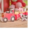 Ginger Ray Farmyard Bauernhof Party Snackboxen Traktor und Anhänger