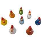 Porcelain Epiphany Figurine Chicken, 1 pcs