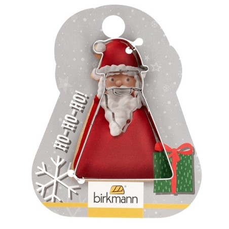 Santa Claus cutter with embossing 4026883150591 Santa Claus cutter,