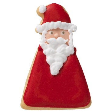 Santa Claus cutter with embossing 4026883150591 Santa Claus cutter,