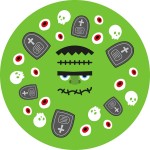 Anniversary Halloween Characters Cupcake Cases, 60 pcs