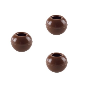 Milk chocolate Truffe Shells - Chocolate Shells for Pralines HALAL