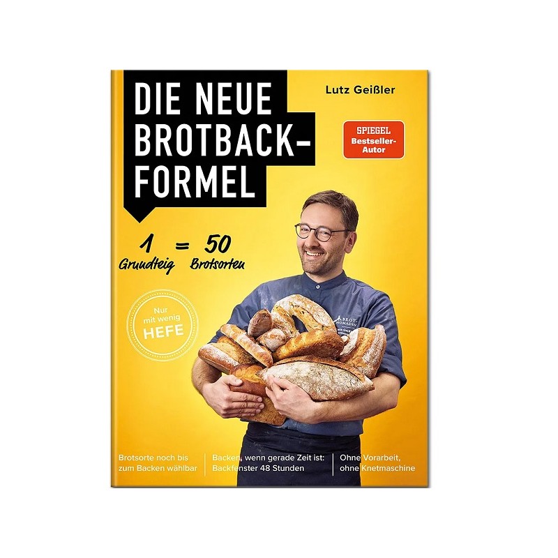 Die neue Brotback-Formel Backbuch von Lutz Geissler