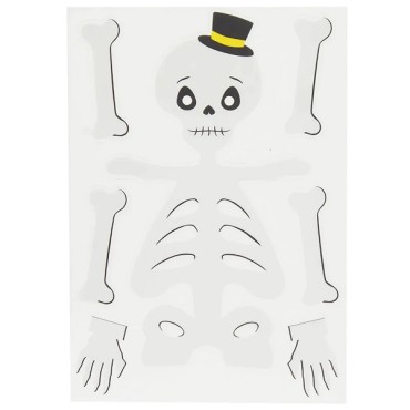 Halloween Window Sticker - Easy-Peasy Window Decoration Halloween - Halloween Window Clings