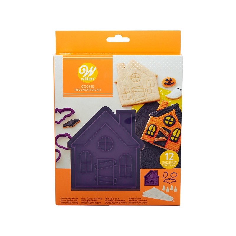 Witon Halloween Cookie Kit Haunted House 12 pcs