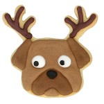 Birkmann Xmas-Pug Dog Cookie Cutter, 7x6.5cm