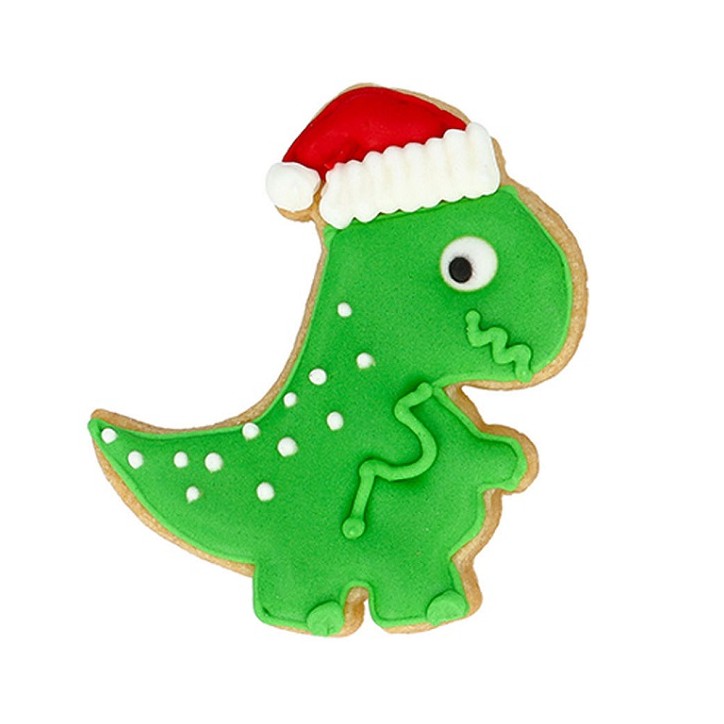 Birkmann Christmas T-Rex Cookie Cutter Stainless Steel