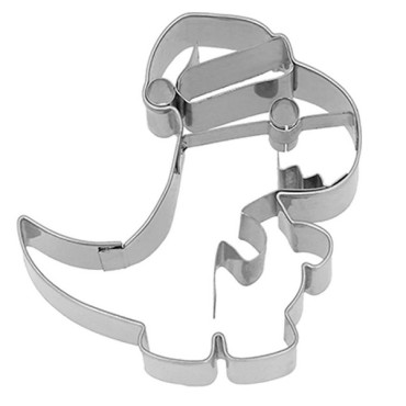 Birkmann Christmas T-Rex Cookie Cutter Stainless Steel