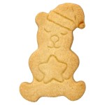 Birkmann Xmas-Teddy Bear Cookie Cutter, 7x4.8cm