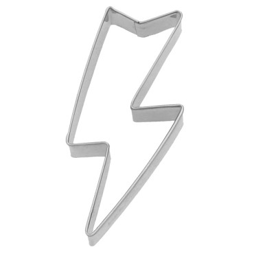 Flash Cookie Cutter - Lightning Bolt Cookie Cutter - Superhero Cutter